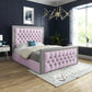 Cheltenham Upholstered Soft Velvet Bed