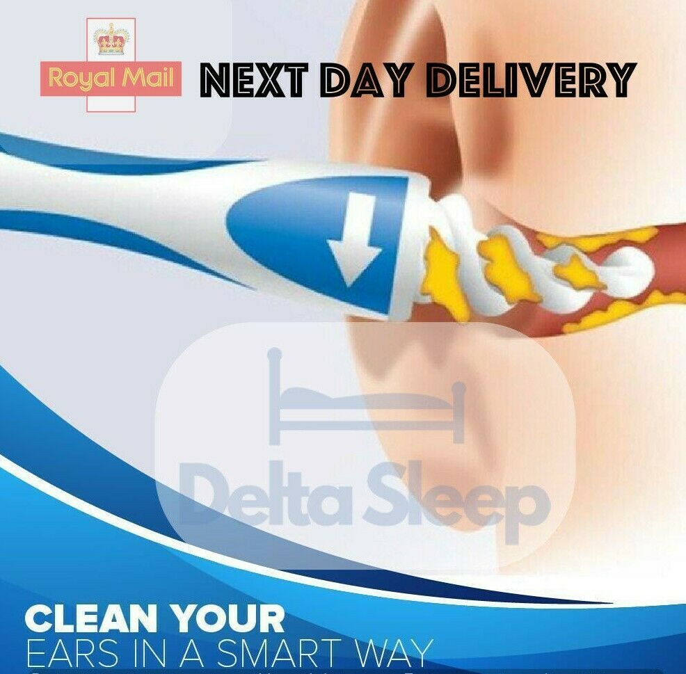 Ear Wax Cleaner Smart Removal Soft Spiral Swab Earwax Remover